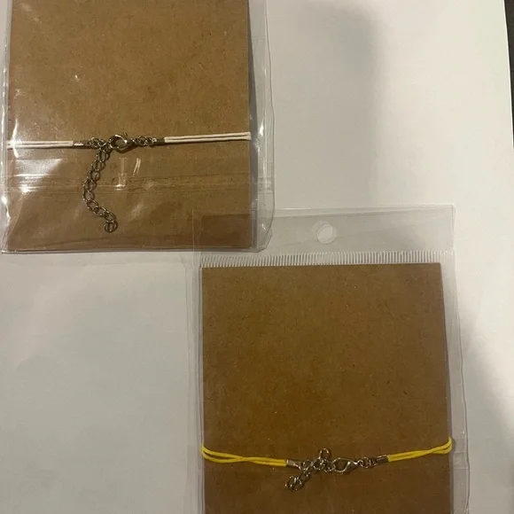 Women’s Bracelets 2- White and Yellow NEW​ - Picture 2 of 2